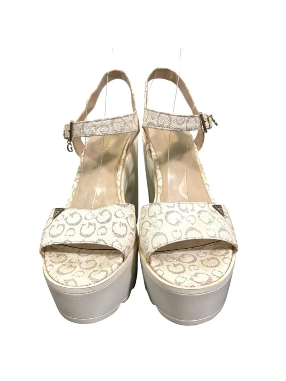 Vintage Guess 90s Y2k Chunky Platform Heels Size 10